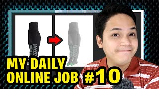 Daily Online Job 10 - Dalawang Photoshop Version Ginamit Ko Para Sa Simpleng Trabaho na ito