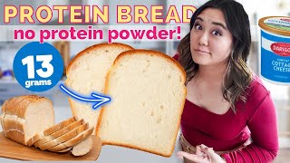 High Protein Cottage Cheese Bread