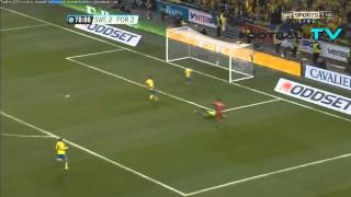 Cristiano Ronaldo Hattrick vs Sweden 2 3 Relato em Portugues com Nuno Matos em Video 19 11 2013