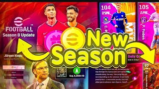 Finally Season 8 Update is Here New Nominating Contract Pack & New Daily Game Lap In eFootball