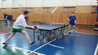 Хорошая игра. Рудаков И. : Мильто А. Настольный теннис в Витебске.Tabletennis.