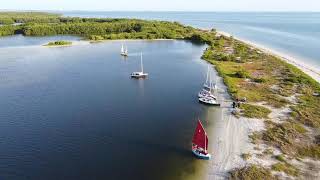 Sailing around Cayo Costa, FL with the WCTSS