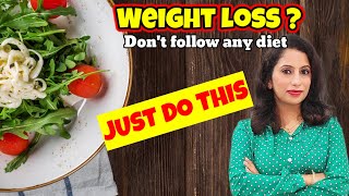 SPECIFIC DIET to lose weight ❓️ Won't sustain for long ❌️