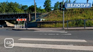 Утренняя велопрогулка по городу. Выборгский район. Санкт-Петербург / cycling trip Saint Petersburg