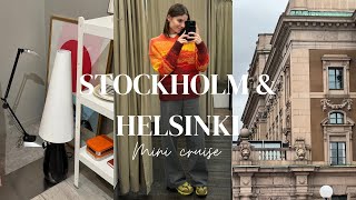 Trip to Stockholm | Mini cruise to Helsinki