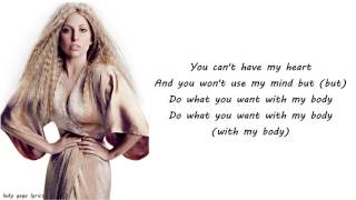 Lady Gaga & R. Kelly - Do What U Want Lyrics