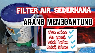 FILTER AIR SEDERHANA KOLAM TERPAL • Filter Air Mudah dan Gak Ribet, Hasilnya Membahagiakan.