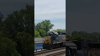 CSX trains in FP