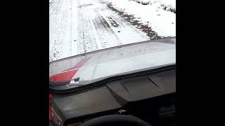 My Springer's Snowy Wisconsin UTV Ride #atvvlog #offroad #arcticcatwildcat #VilasCounty #trailride