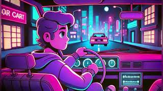 Chill Drive At Midnight - calm your anxiety, relaxing music [chill lo-fi hip hop beats]