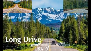 Long Drive, Telugu Vlogs from USA