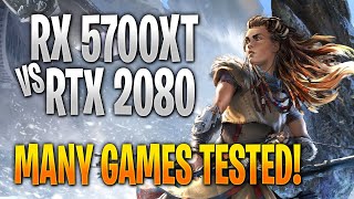 AMD RX 5700 XT vs Nvidia RTX 2080 | Game Benchmark Tests and Gameplay