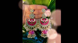 Ethnic earrings collection😍#ytshorts#foryou#viral#like#share#subscribe#earrings#collection#design