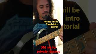 Friends Will Be Friends intro tutorial #queen #brianmay #queenguitar #frankcampese