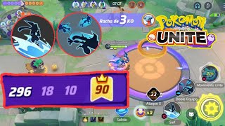 greNINJA S¹¹ carry - solo Q rank - Pokemon Unite