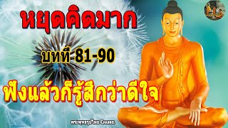 ฟังธรรมะก่อนนอน หยุดคิดมาก - มักกะลีผล บทที่ 81-90 ฟังแล้วก็รู้สึกว่าดีใจ - พระพุทธรูปไทย Channel.