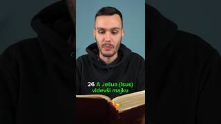 Ješua (Isus) reče majci: