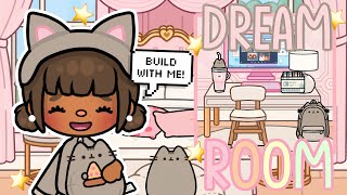 Building My Daughters DREAM ROOM With The PUSHEEN UPDATE! 🎀 | with voice 📢 | Toca Life World