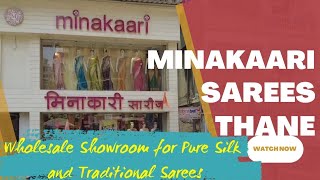 Minakaari Sarees Thane | कांजीवरम सील्क साडी स्पेशल  | Biggest Silk Saree Collection at Lowest Cost