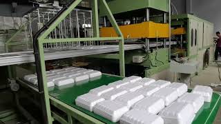 PS take away food box conatiners making machine disposable plastic plate meat tray polystyrene foam