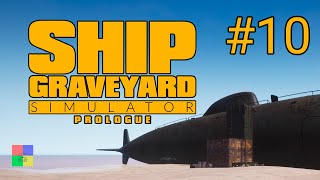 Ship Graveyard Simulator прохождение #10 ♦ ПОДВОДНАЯ ЛОДКА ♦