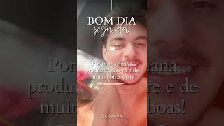 Bom dia!