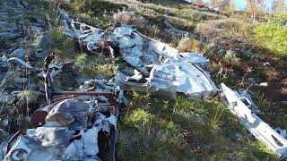 Fairey Barracuda plane wreck Alta Norway 2023