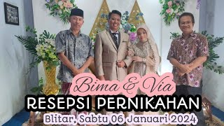 RESEPSI PERNIKAHAN VIA & BIMA, TAWANGSARI GARUM, 6 JANUARI 2024#muhammadbakri