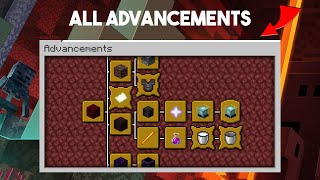 How to get EVERY advancement! | Minecraft: Java Edition