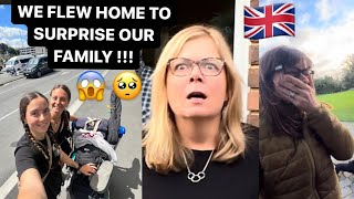 WE FLEW HOME TO SURPRISE OUR FAMILY FOR CHRISTMAS **SO EMOTIONAL** 🥹😱😭