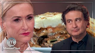 ¡Incomible! La lasaña de Cristina ¡tiene tierra! | MasterChef Celebrity 9