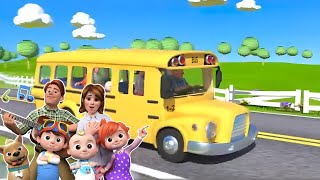 Wheels on the Bus | Nursery Rhymes & Kids Songs