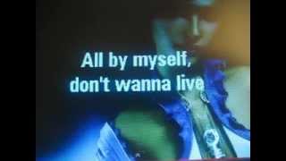 CELINE DION-ALL BY MYSELF with lyrics