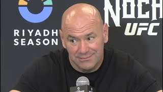 Dana White REACTS to Merab Dvalishvili Kissing Sean O'Malley