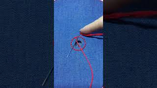 Learn to Repair Hole in Clothes  #shorts #creativity #clothing #shortvideo #sewing #shortsyoutube