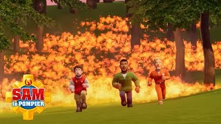 Incendies de forêt! | Sam le Pompier | Dessin animé pour enfants