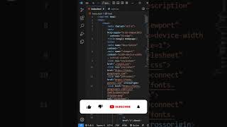 How to build Google home page with HTML & CSS #website #webdesign #coding #shorts