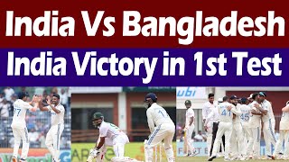 India vs Bangladesh | Ashwin hundred and Six-Wicket Haul drive India to 280 runs victory over Ban