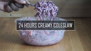 24 Hours Coleslaw | Homemade Creamy & Fresh Coleslaw Recipe | TSpoon Recipe