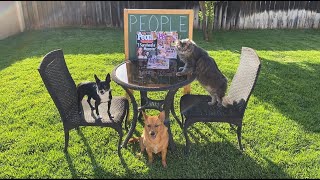 Professor Ginger, Hanny, and Axle make it into PEOPLE MAGAZINE!!!