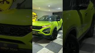 TATA HARRIER MODIFIED GREEN COLOUR