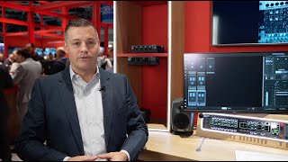 Riedel software audio mixing engine SAME at IBC 2024