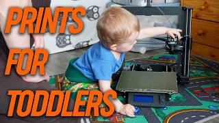 Let's print for toddlers! Cool gadgets for raising children safer, easier, and in a more fun way