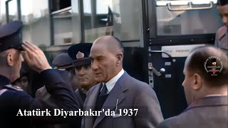 Atatürk'ün Diyarbakır, Ergani Maden Gezisi 1937 #EskiDiyarbakır