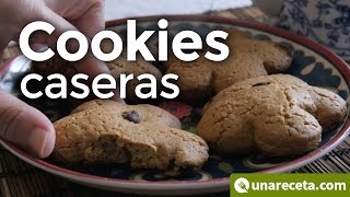 Cookies de chocolate ¡Receta casera!