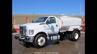 2017 Ford F750 Super Duty 2k Gallon Water Truck | APRIL 19TH | bidadoo