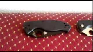 Spyderco Tenacious satin and black