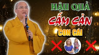 CẤM CẢN Con Theo Đuổi Ước Mơ - Để Rồi Lãnh Hậu Quả Này - Thuyết Pháp Thích Phước Tiến (NÊN NGHE)