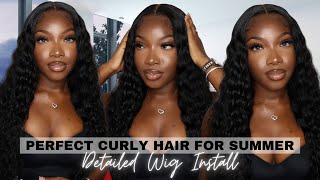 How To Get The PERFECT Curls Every time | **MUST HAVE** Curly Wig | FT. Wiggins Hair