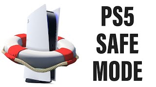 SAFE MODE der PlayStation 5 (PS5): So kommt ihr zur integrierten Fehlerbehebung